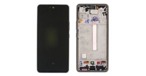 A-536 / A53 5G SAMSUNG GYÁRI LCD  / FEKETE KERETES